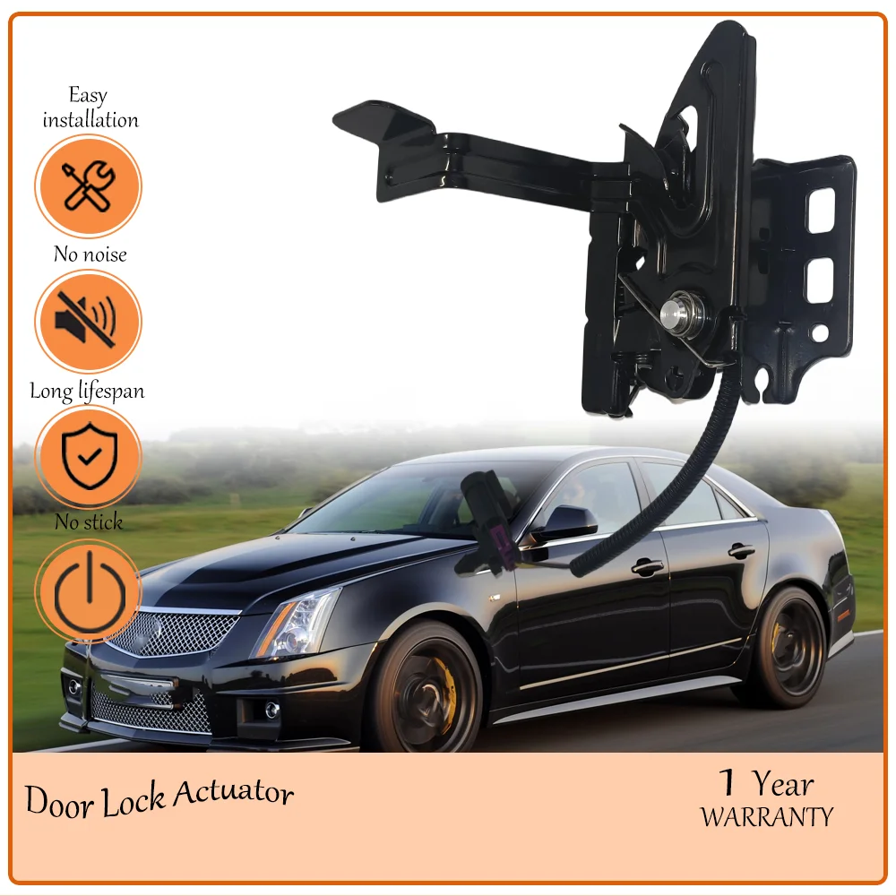 

Dust-repellent Hood Lock Unit, applies Cadillac CTS 2008 to 2015, Standard latch assembly accurate installation size oe 25869079
