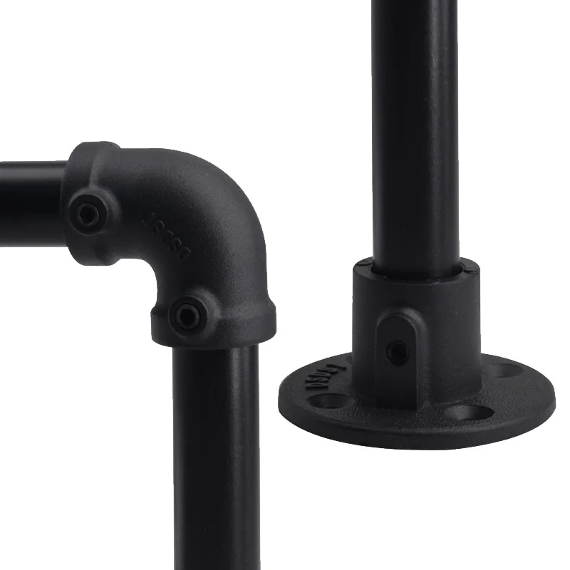 PPR Material Round Tube Pipe Connector Fasteners Applicable Tube OD 25mm Does Not Rust Corrosion Resistant for Shelf Assembly