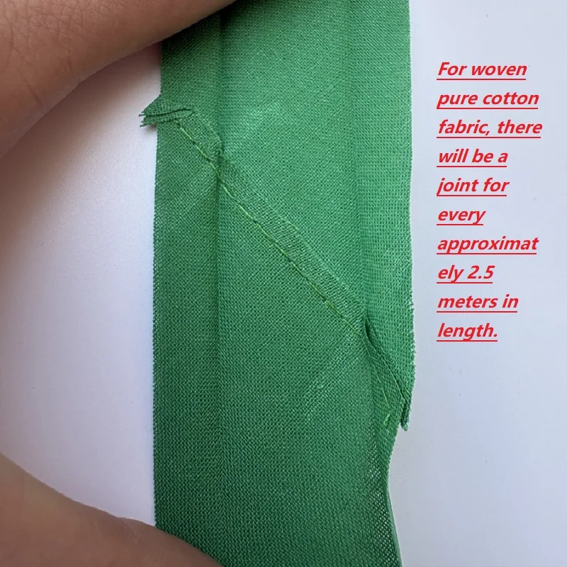 20MM 100%Cotton Bias Binding Tape Folded Cloth Strip for DIY Sewing Accessories Edge covering Craft 5/10 meters per Roll