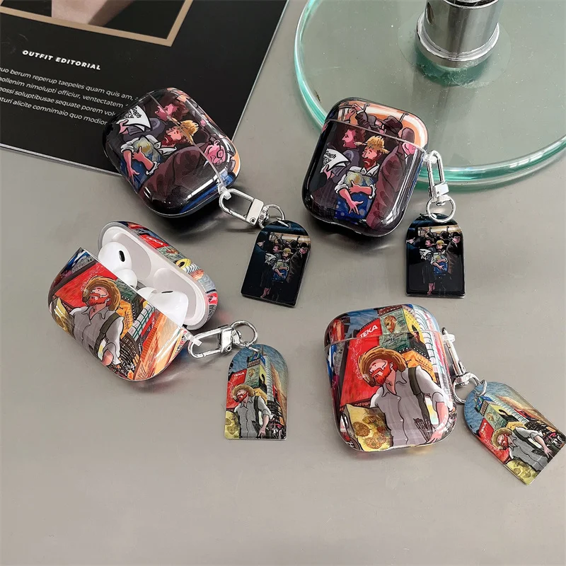 Fashion Van Gogh Retro Cover per Airpods Pro 2 custodia protettiva creativa per Airpods custodia 2 Gen per AirPods 3 scatola di ricarica