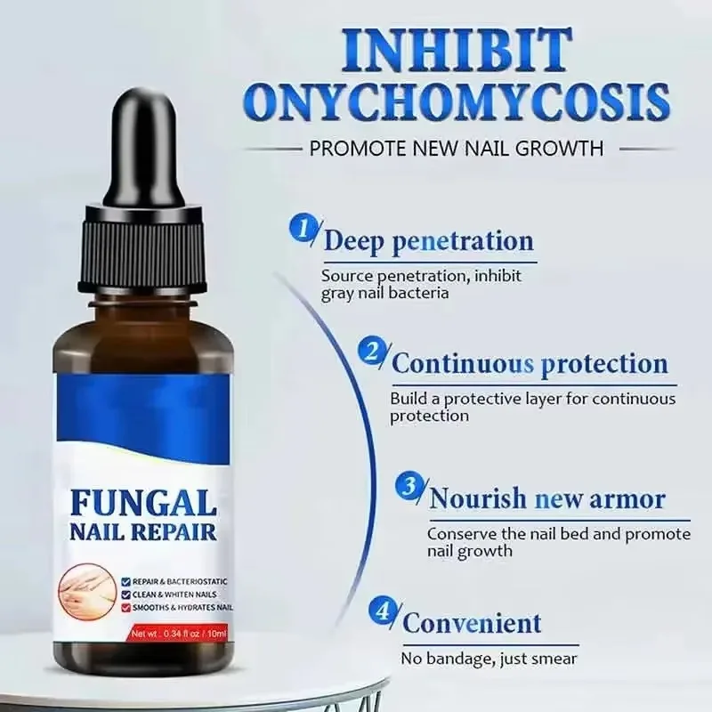 เล็บเท้าเล็บเชื้อราTreatmentซ่อมเล็บอุปกรณ์Toenail Treatmentสําหรับเท้าเชื้อราเล็บน้ํามันหอมระเหยOnychomycosis Care