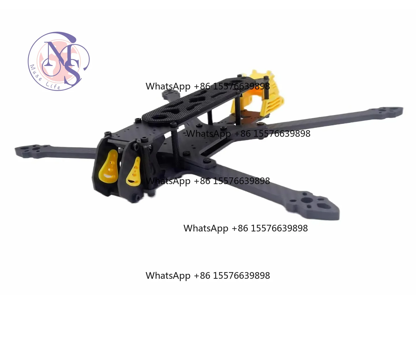TeosawPumpkin 7/8/9/10 Inch Deadcat DC Long Range Frame Kit, Digital & Analog Video Transmission Compatible For FPV Racing Drone