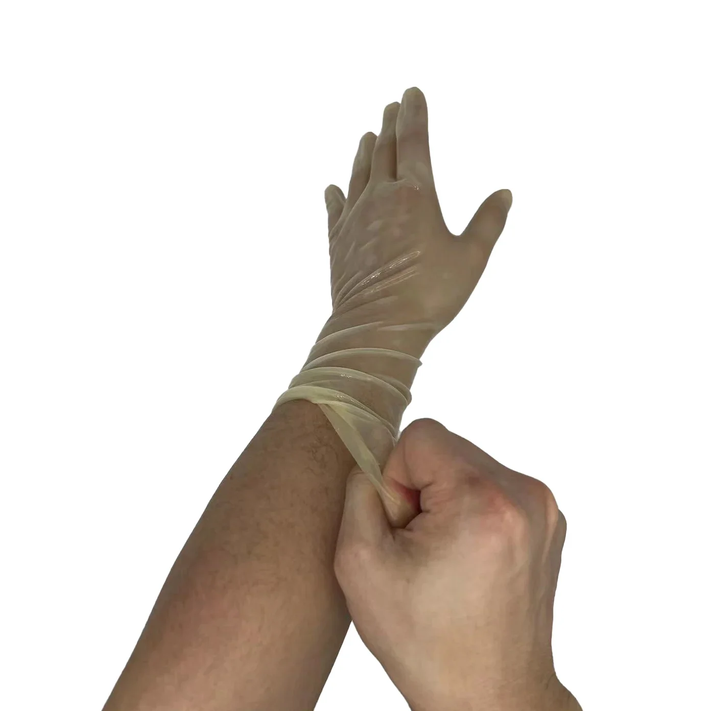 Latex Gloves men  clear transparent  socks Rubber Gloves Adult Unisex Seamless Gloves  molding  latex fetish