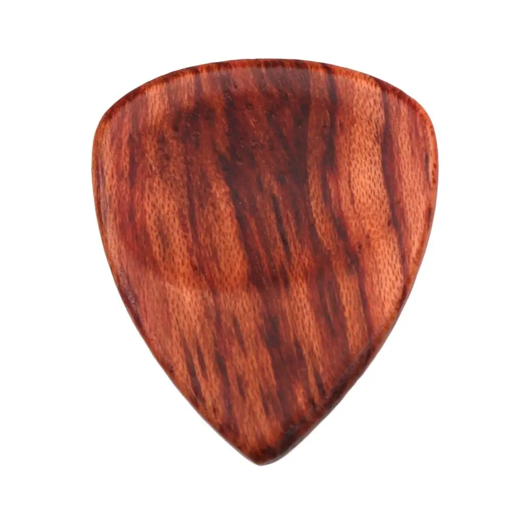 Rosewood Wood Electric Guitar Picks, Perfect for Electric Acoustic Classical and Bass Guitars and Even for Ukulele