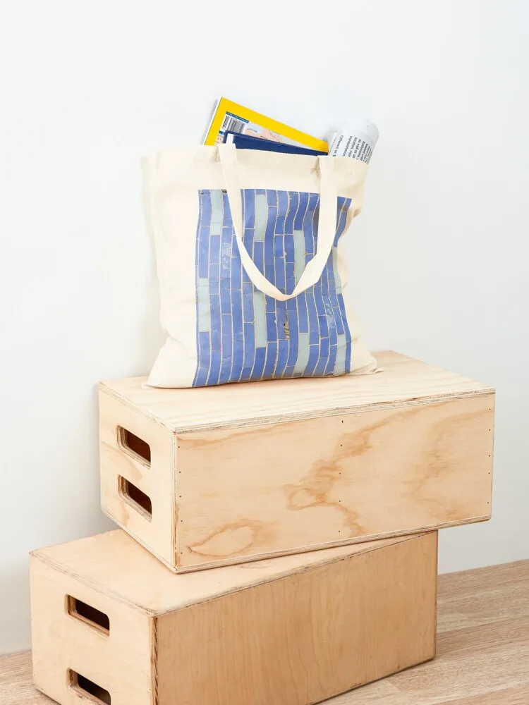 DDR Blau Tote Bag أكياس الحلوى أكياس المتسوق حقائب كبيرة للنساء للمتسوقين #4