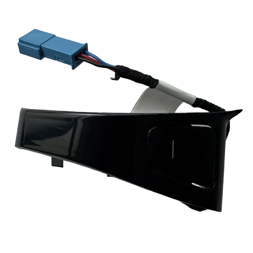 Bright Black Rear Left Door Button Bright Black Finish Compatible With OEM Number Easy Usage Feature Non-deformed Structure
