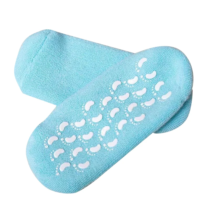 1 paar Multi Gekleurde Essentiële Olie Hydraterende Sokken Handschoenen Voor Droge Gebarsten Voeten Voedende Huid Smerende Voetverzorging Massage