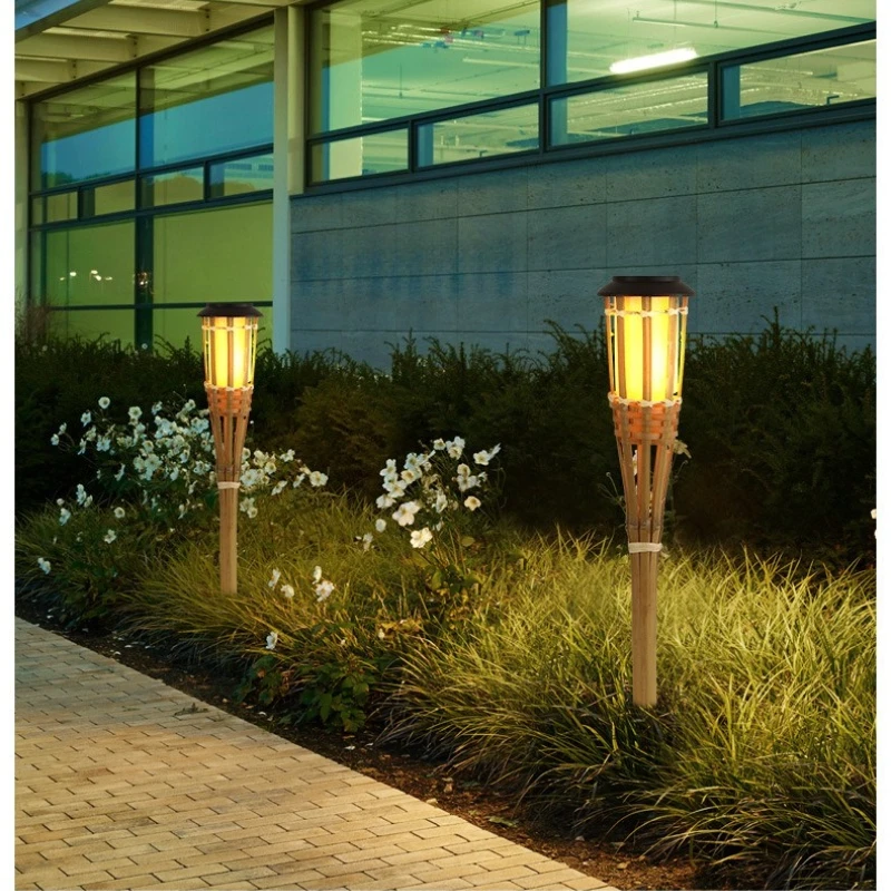 

Солнечный фонарик 12 светодиодов с мигающим пламенем Водонепроницаемый солнечный свет Наружное украшение Солнечные рождественские украшения