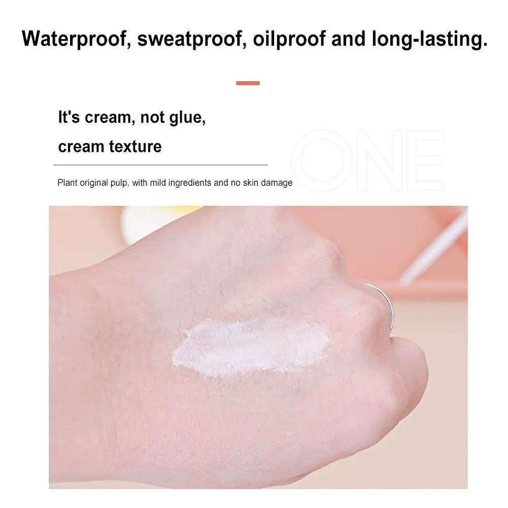 Crème coiffante pour les yeux doubles, œil naturel, longue durée, invisible, grand œil, lifting de la colle, paupière imperméable sans couture, F8v8