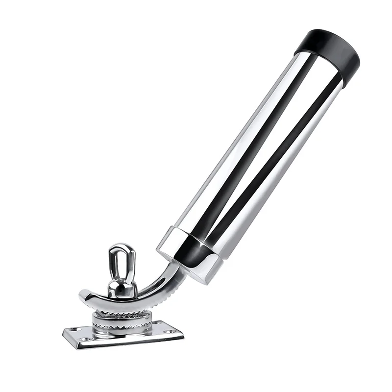 Marine Parts Stainless Steel 360 Degree Turn Diaoyutai Marine Hardware Accessories Fishing Rod Holder