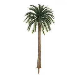 Coconut Palm Tree Palm Tree Plastic Bonsai Plant Pots model DIY Craft Micro Landscape Sand Table Scenery model