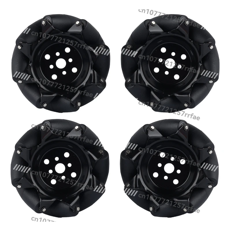 3-Inch Metal Wheels 76mm Stainless Steel Wheels Omnidirectional Wheels Smart Car ROS Includes Coupling