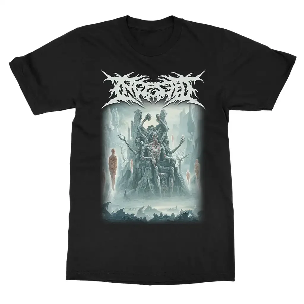 Summer Ingested Band Graphic Cotton T-shirt Unisex Summer Short Sleeve Fashion Brand Tee Luxury Casual Vintage Tees