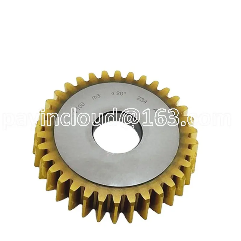 Diameter 100mm PA20 PA30 Degree Disc Shape Straight Tooth Gear Shaper Cutter M0.8/M1/M1.25/M1.5/M1.75-M5