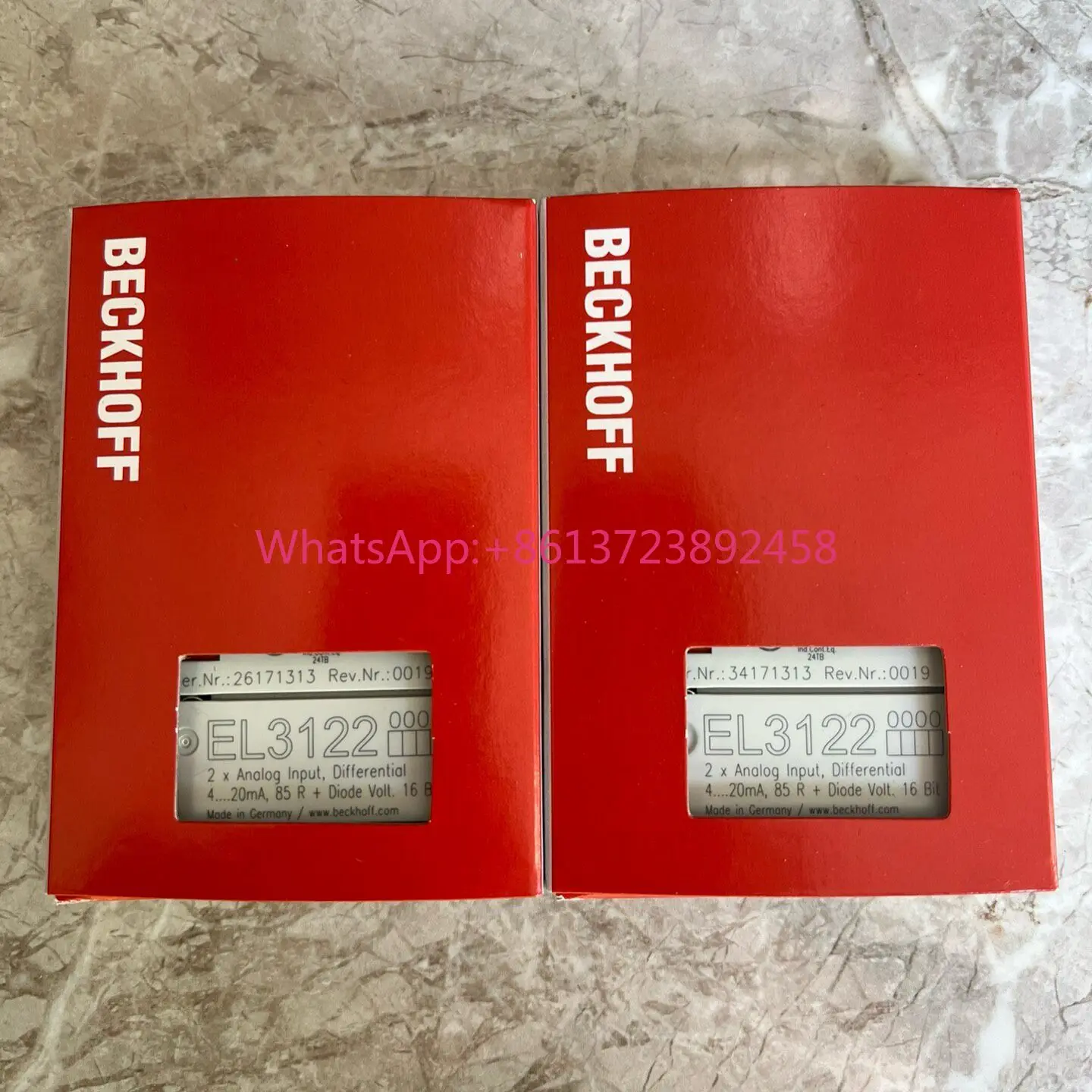 

Beckhoff module EL3122 high quality