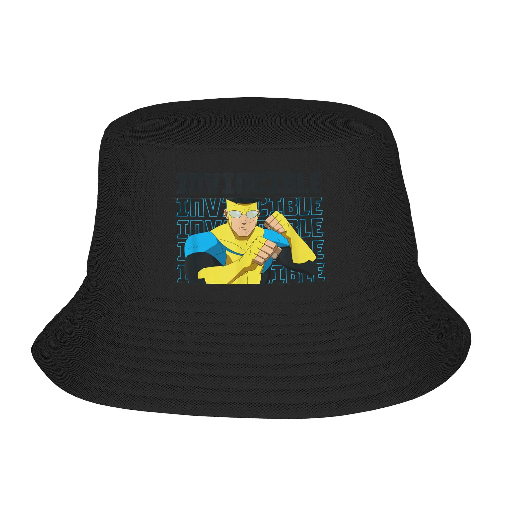 Girl Bucket Hats Invincible Mark Grayson Fighting Pose Beach Hatwear Outdoor Fishing Hats  Session Hat Gifts Idea