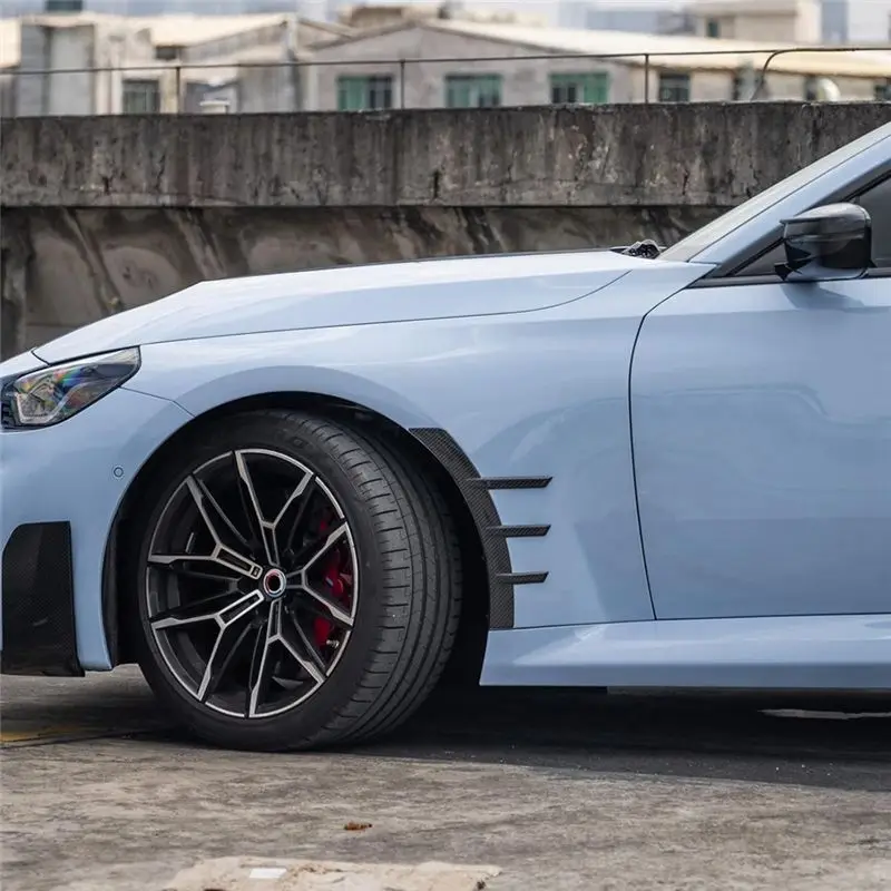 Top Sale Car Front Rear Side Fender Trim Cover MP Style Side Spats Canards Body Kits For BMW 2 Series M2 G87 2023-2024