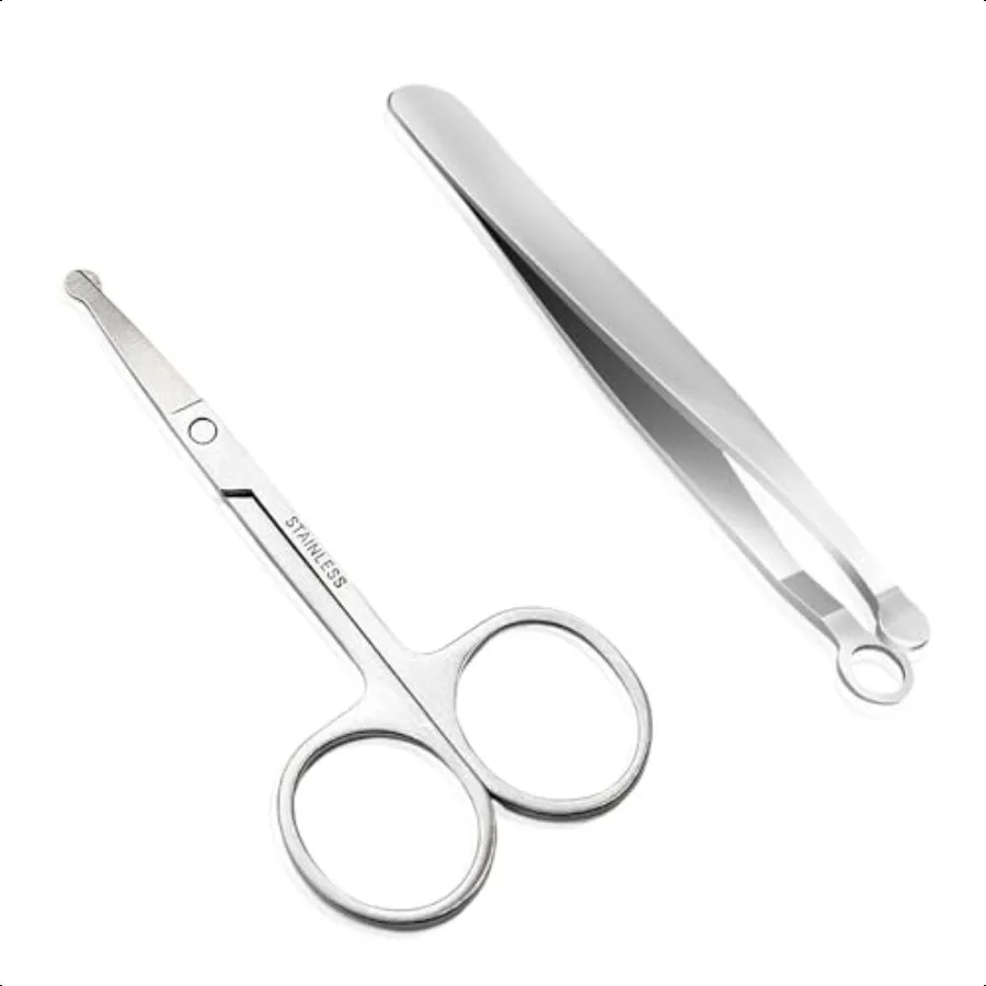 

Nose Hair Trimmer Nose Hair Scissors Hysotok Stainl Steel Nose Hair Clippers Friendly Round Tip Easy Cut Nose Hair Trimming Twe