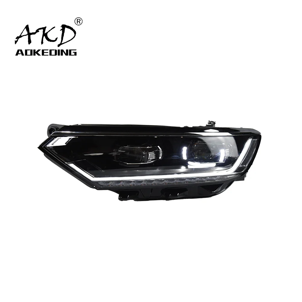 Car Lights For Passat B8 2016-2019 EU Version Matogan Upgrade High Configuration LED Dynamic Headlights LHD And RHD Accessories