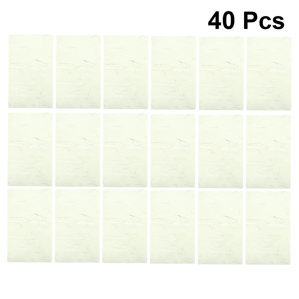 

40 Sheet Paper Chinese Xuan Painting Calligraphy Rice Ricepaper for Letter Writing China Decoration