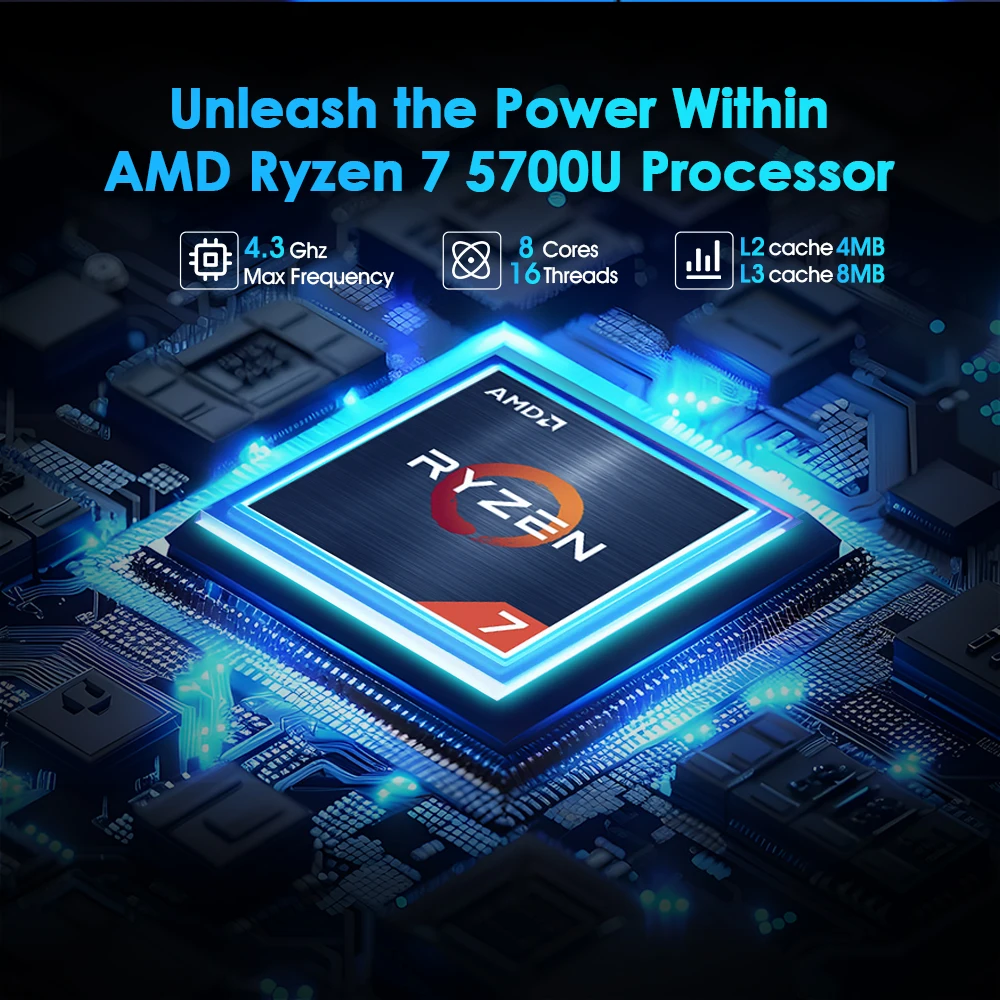 GXMO FHD IPS 노트북, AMD Ryzen7 5700u 노트북, 9000Mah 게이밍 노트북 백라이트 키보드, 1MP 웹캠, 32GB, 1TB NVME SSD, 15.6 인치