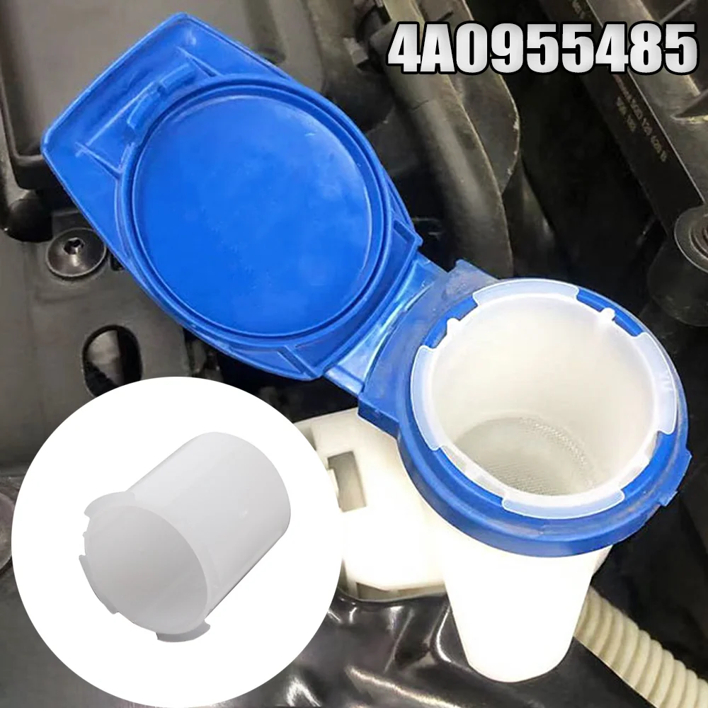 4A0955485 Windshield Washer Fluid Reservoir Tank Filler Wiper Blow Can Strainer For VW Passat Golf Polo Scirocco Tiguan Touran