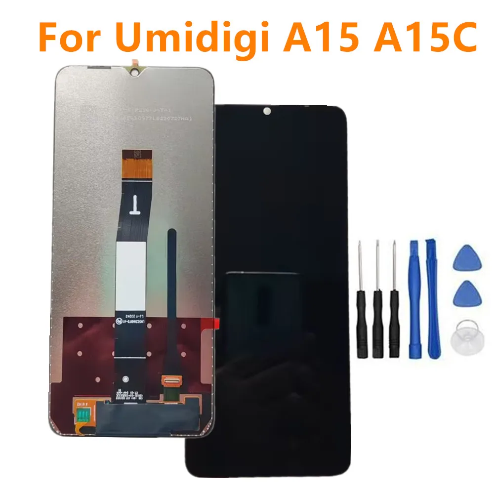 New Original For UMIDIGI A15 A15C 6.7inch Mobile Phone LCD Display Assembly+Touch Screen Digitizer Repair Panel Glass