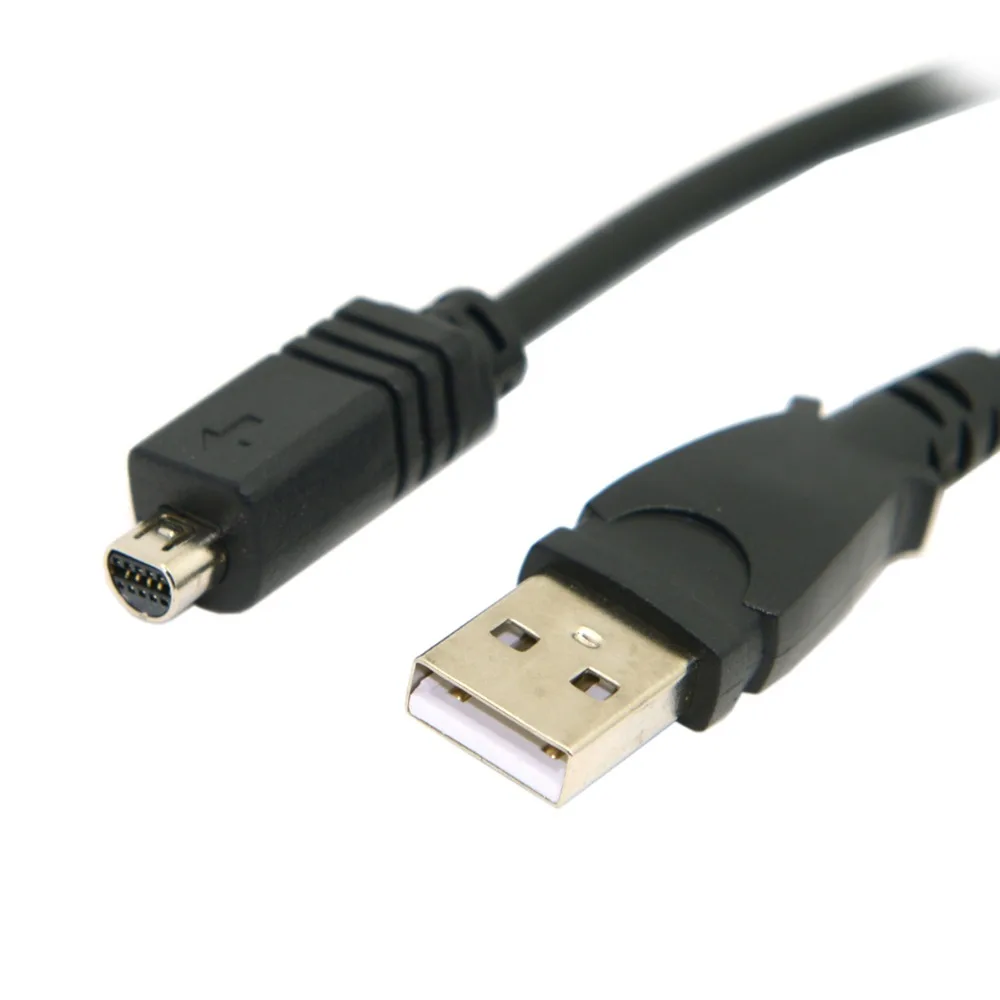 CYDZ USB to VMC-15FS 10 pin Data Sync Cable for Digital Camcorder Handycam