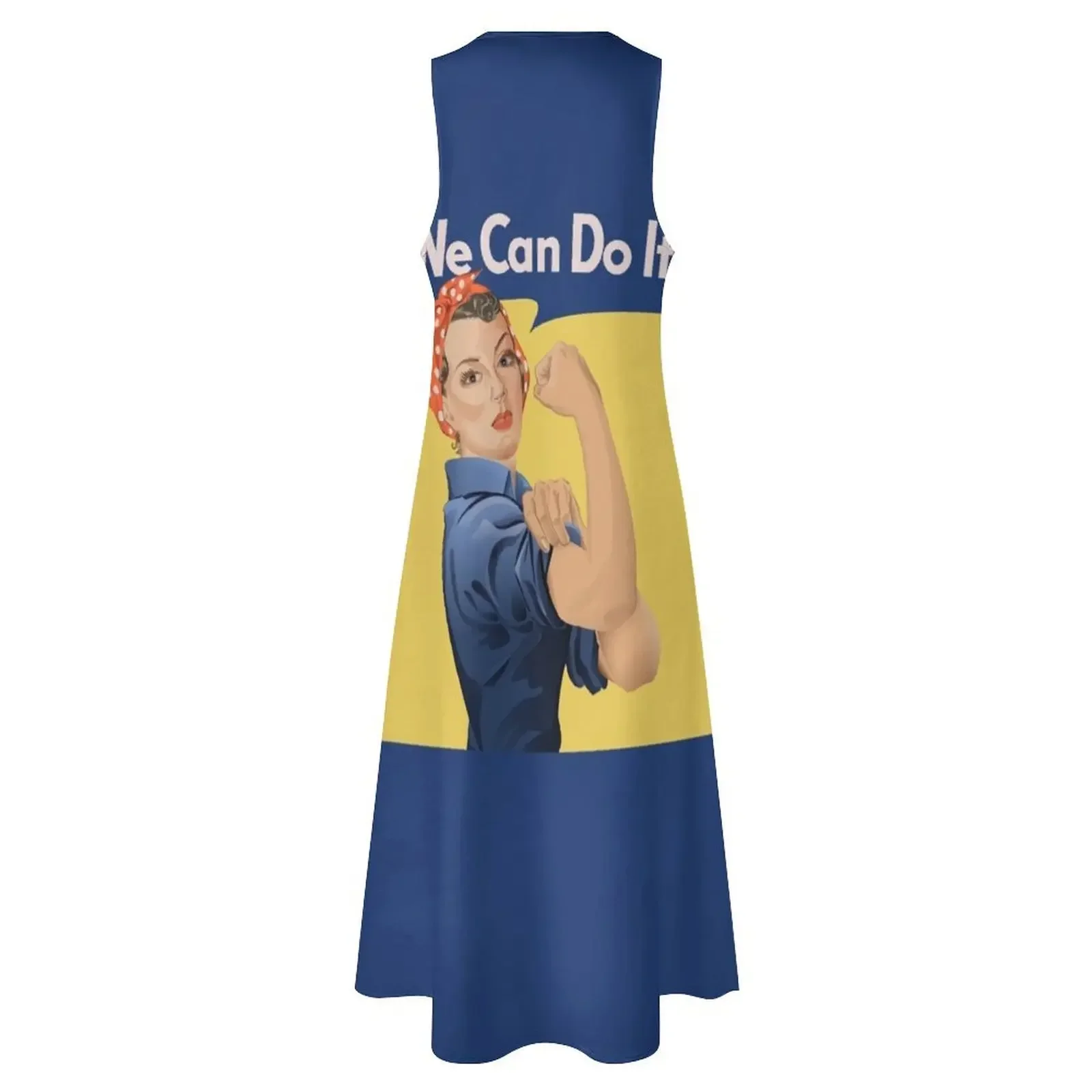 Rosie the Riveter Long Dress women dress women's fashion dresses prom dresses summer women's dress 2025