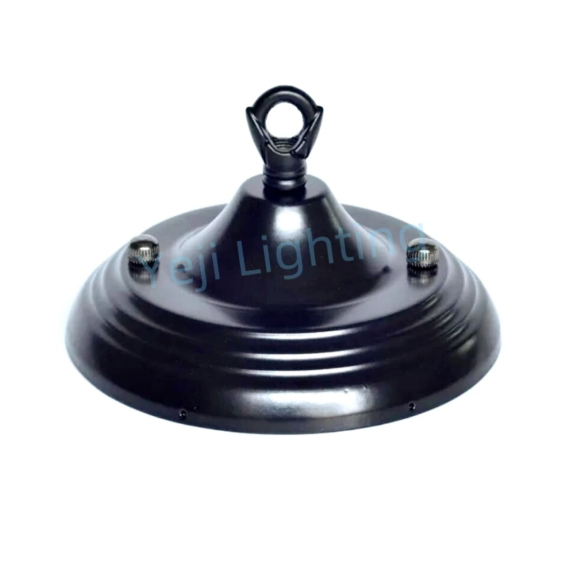140mm Ceiling Plate with Buckle Iron Ceiling Canopy with Hook Metal Ceiling Rose for Chandelier Led Pendant Light Iron Lamp Base