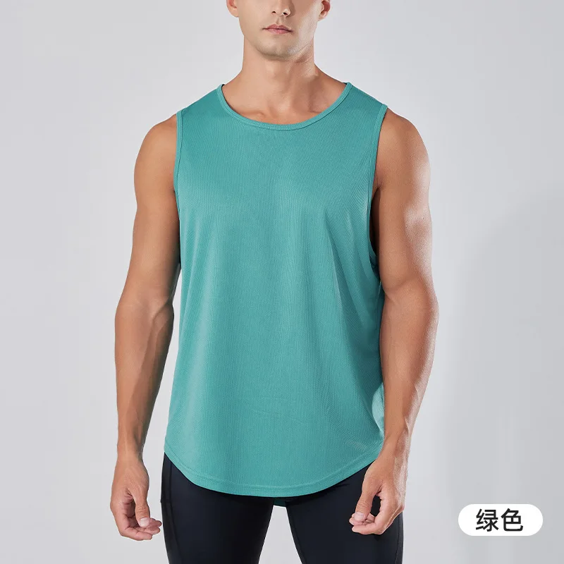 

Men's Cool Mesh Sleeveless T-Shirt Summer Breathable Quick-Dry Loose Fit Vest Top