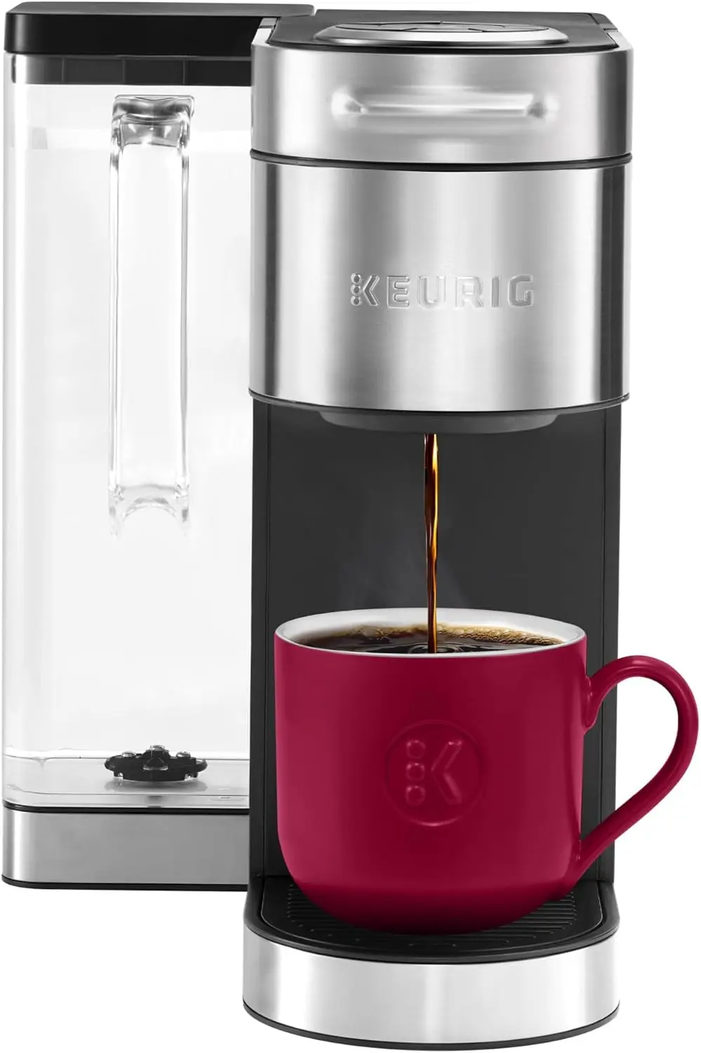 Single Serve Coffee Maker with MultiStream Tech, Customizable Strength & Temperature, Programmable Settings, 78oz Reservoir
