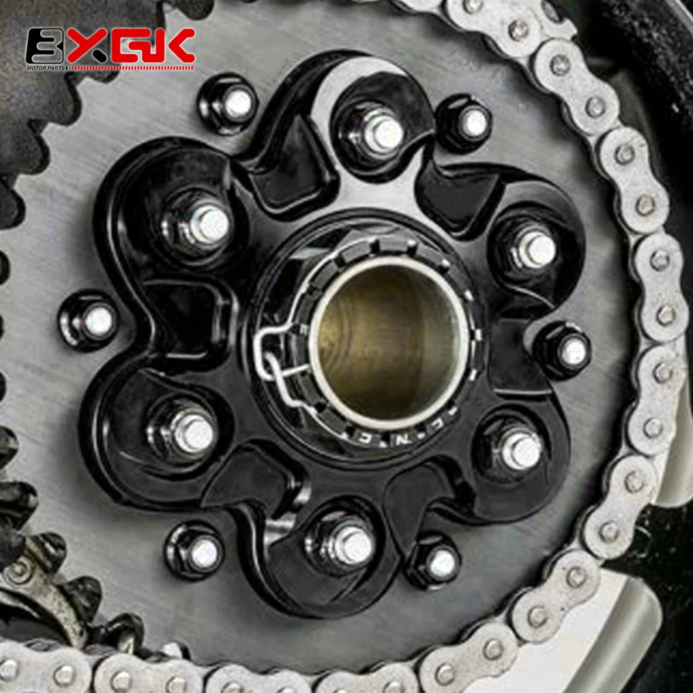 Para Ducati 1200 1260 1098 1198 1199 1299 939 950 V4S V2 V4 Diavel Monster Multistrada Panigale CNC cubierta de brida de piñón trasero