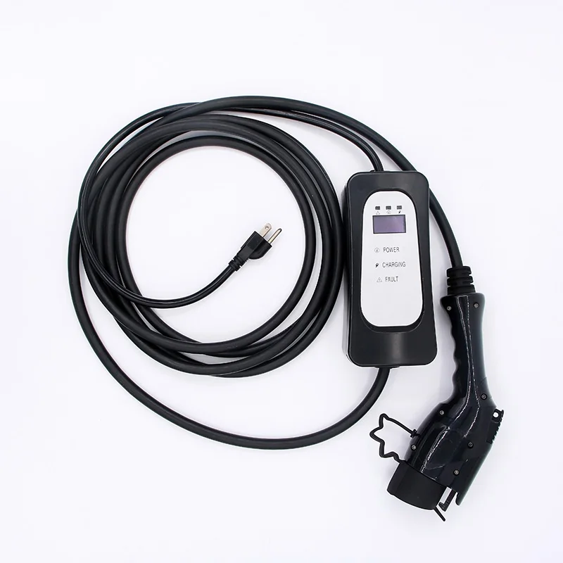 

5 Meter 16Amp EU Schuko SAE J1772 EV Plug Type 1 Portable EV Charger Electric Vehicle Side Mode 2 EV Charging Cable