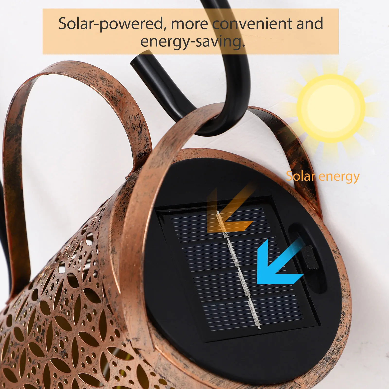 1 مجموعة دش حديقة الفن ضوء في الهواء الطلق ديكور شلال مصباح الراعي هوك حديقة حصة مصباح فناء ديكورات للباحة