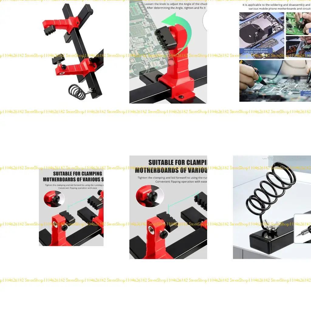 

Q2Q4 Регулируемые пайки зажимы для пайки PCB для проходов Помогая руки пайки