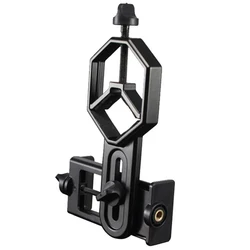 Universal Phone Adapter Mount Telescope Mount for Telescope Microscope Spotting Scope Clip in Bracket Phone Stand Holder