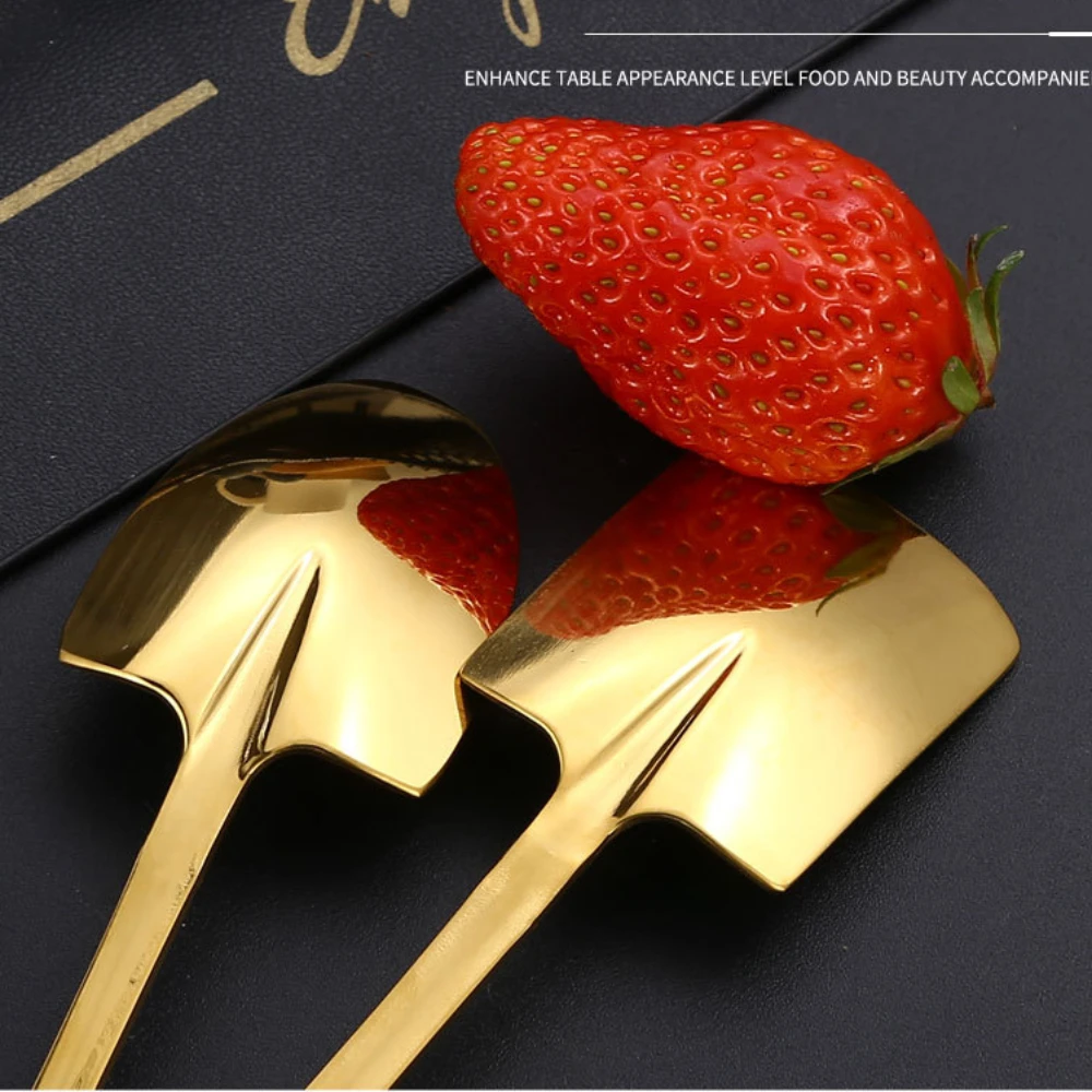 304 الفولاذ المقاوم للصدأ البطيخ ملعقة مجرفة ملعقة المنزل الإبداعية الحلوى الآيس كريم طبق رئيسي مجرفة لطيف البطيخ الفاكهة مجرفة