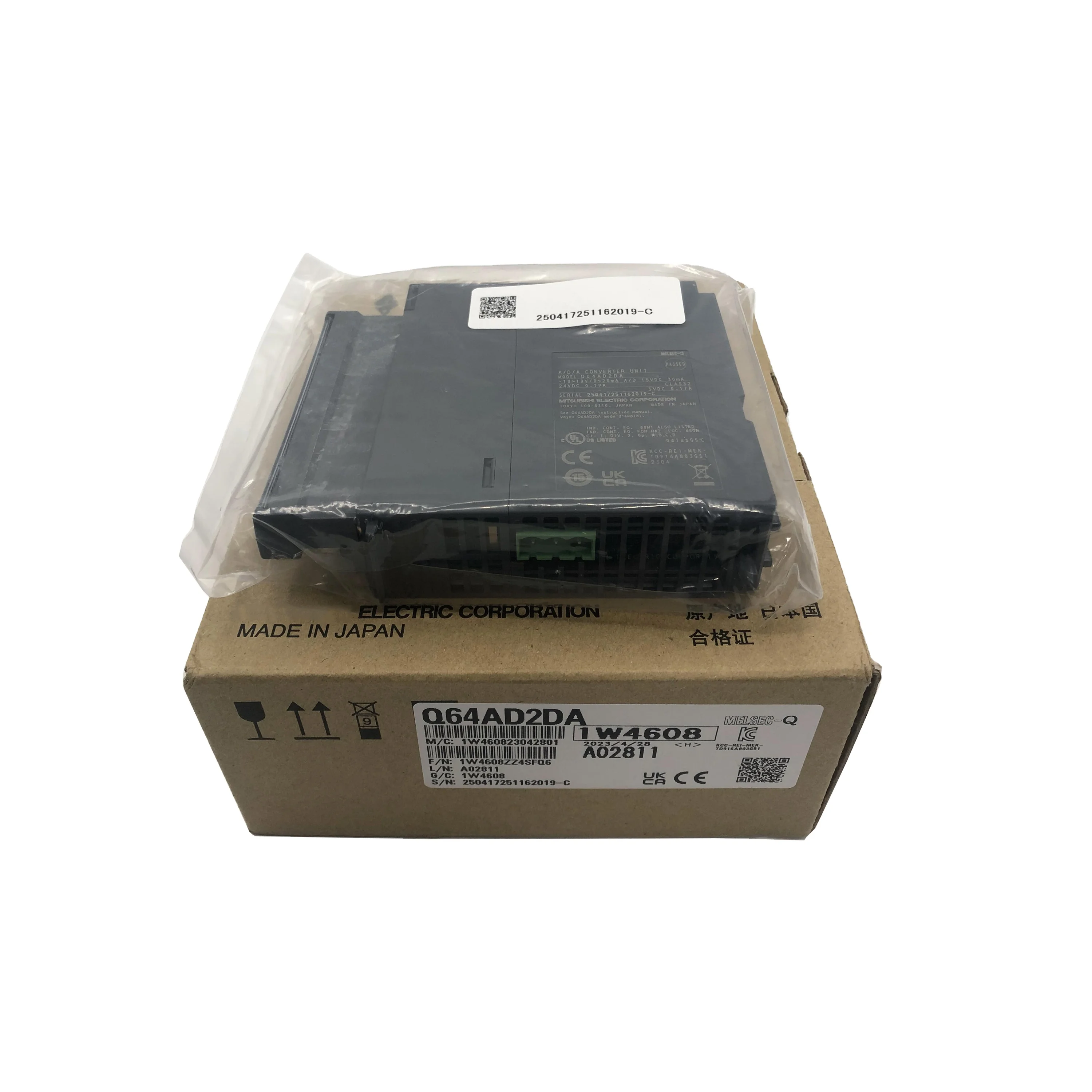 

Модуль ввода Q64AD2DA Новый оригинальный модуль ПЛК в наличии