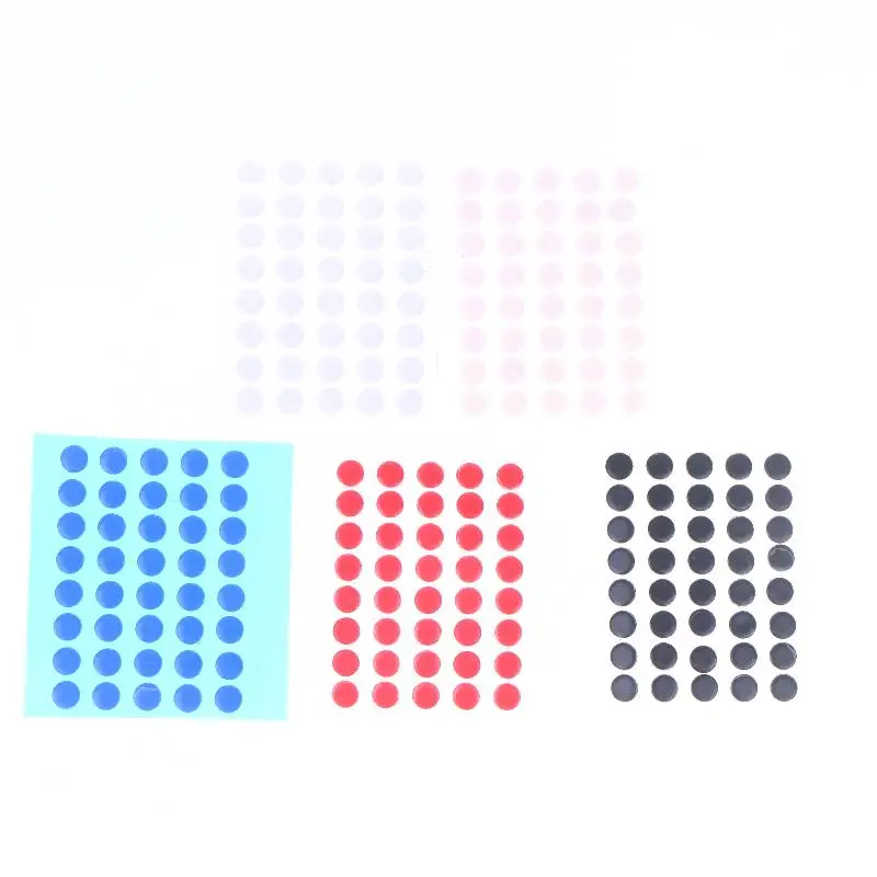 [New] Hot！New HOT! 40Pcs 6.5mm Diameter 0.8mm Thickness Small Dots Universal  For Mouse Foot Glide Feet Sticker