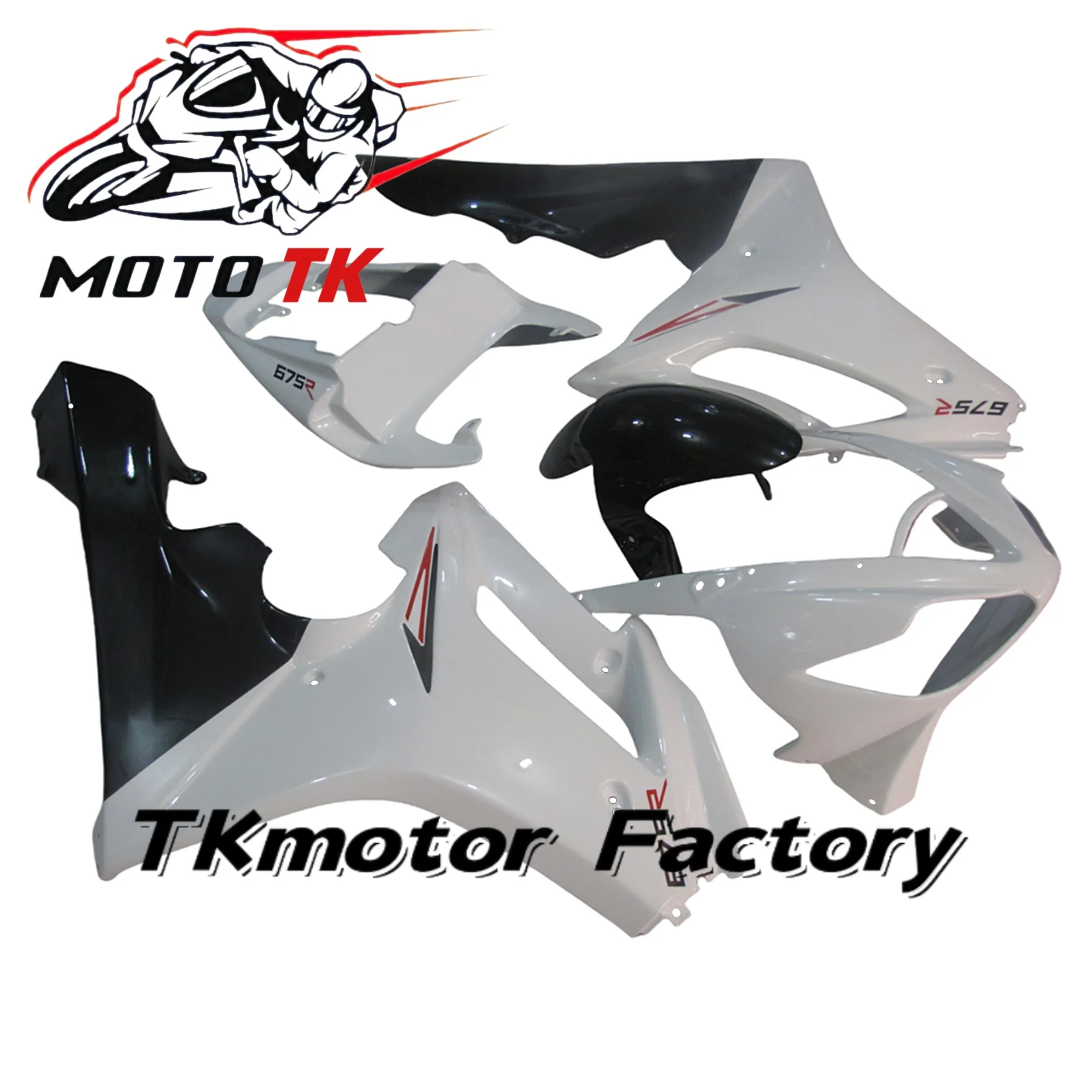 

Fit For Triumph Daytona 675 675R 2009-2012 Fairing Kit 09 10 11 12 Motorcycle Fairings ABS Injection Cowling