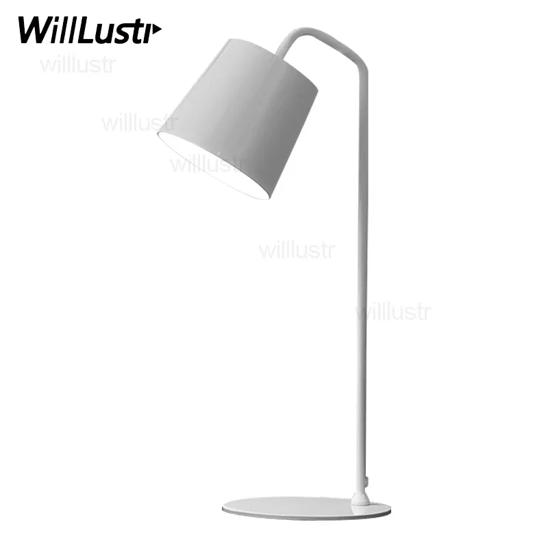 Modern sprout table lamp metal lampshade desk child student reading light bedside sofa side study room bedroom iron design lamp