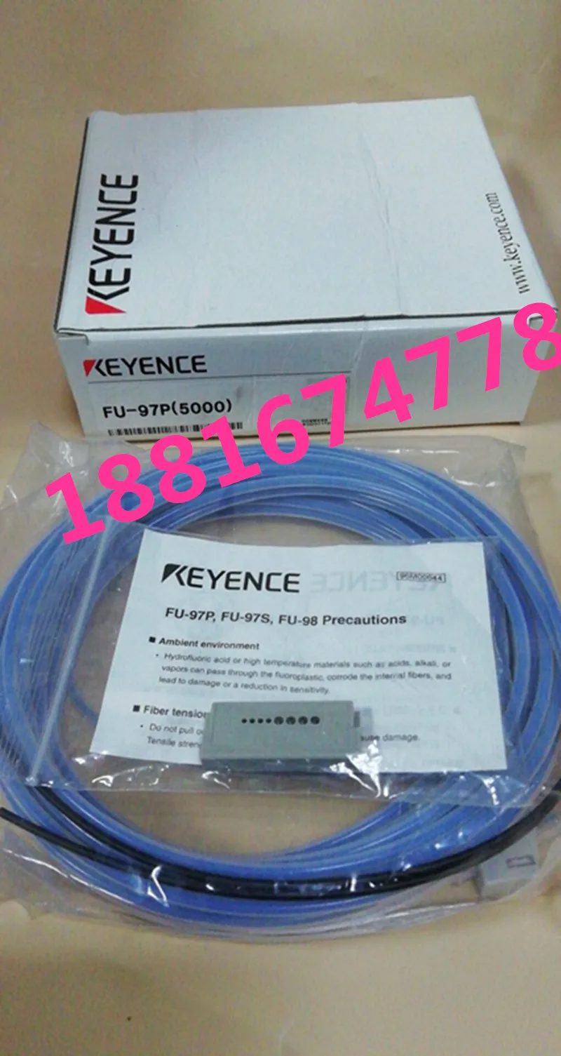 2025 Japón ENS KEYENCE sensor de fibra óptica FU-97P (5000) nueva negociación de precios genuina original