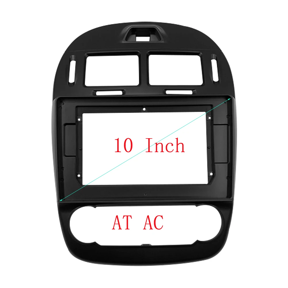 10.1 Inch Car Fascia For KIA CERATO 2005-2017 Stereo Fascias Panel Dash Mount Installation 1/2Din Radio Player Car DVD Frame Kit