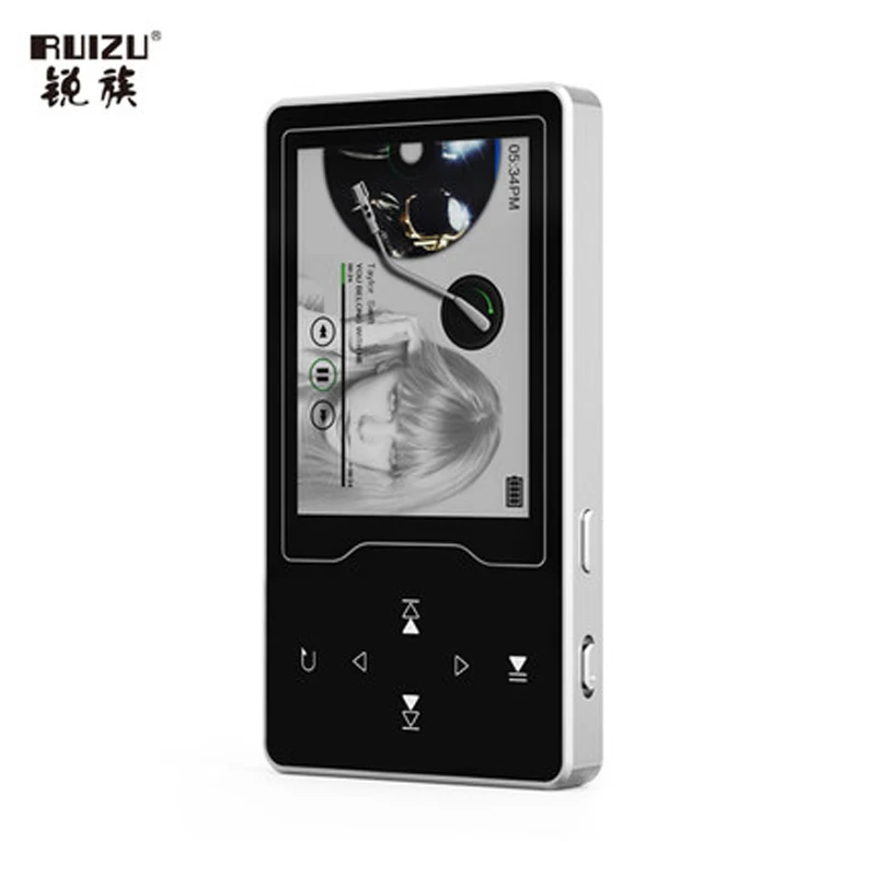 original  Touch Scre MP3 Player with 8GB storage and 2.4 Inch Screen Metal case, Original RUIZU D08 PK RUIZU X02 music player