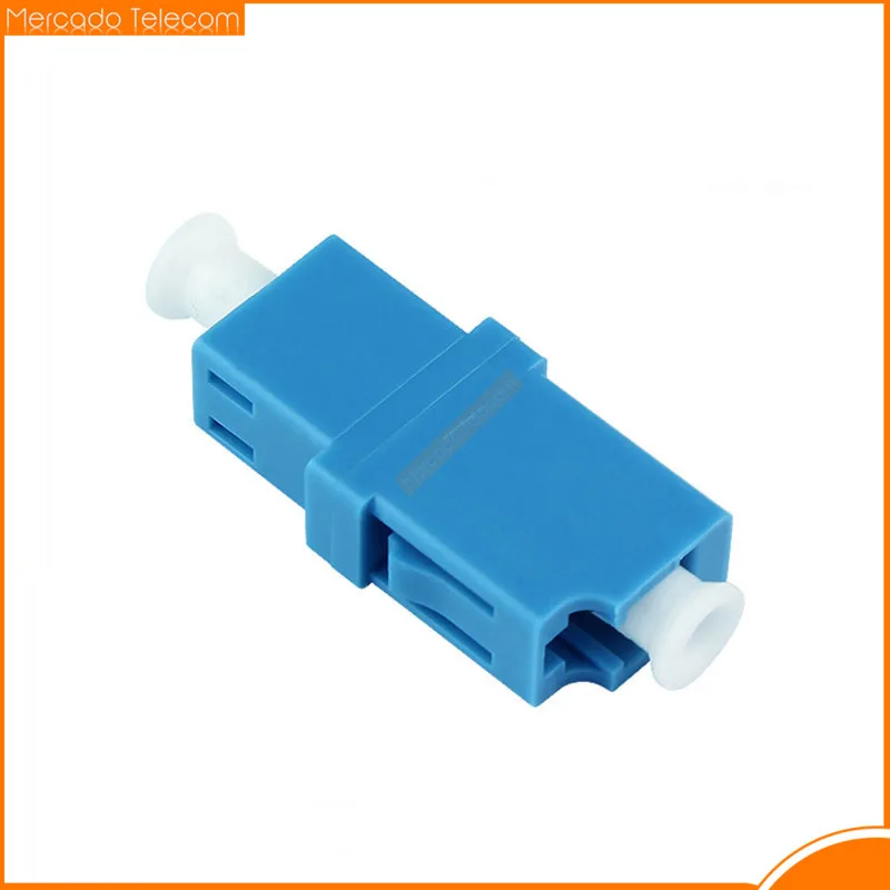 Adaptador de fibra óptica LC UPC, acoplador de fibra de modo único simple/dúplex, envío gratis, 50 unidades por lote