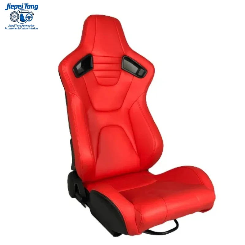 

Universal Recumbable Red PVC Carbon Exterior Leather Barrel Racing Seat