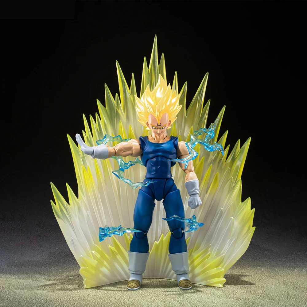 In Stock Original Bandai SHFiguarts Exclusive Edition Dragon Ball Z Majin Vegeta Action Figure Anime Collectible Model Toy