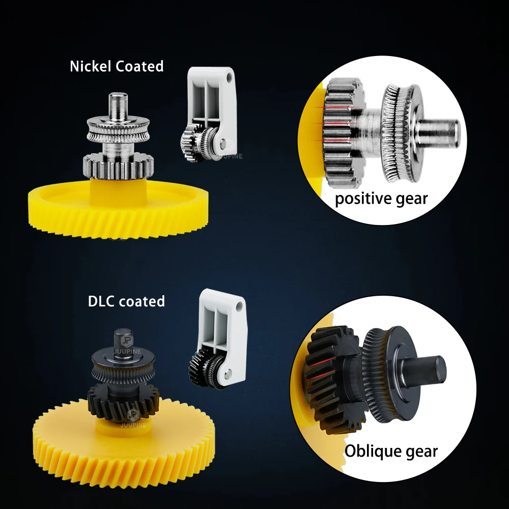 Hardened Steel Extruder Gear for Bambu Lab P1S P1P X1 Carbon
