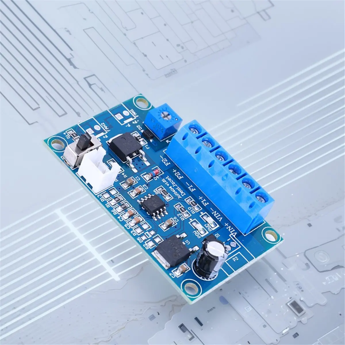 AAAE DC 12V 24V 4A PWM Thermostat Speed Governor with Sensor 2/3/4 Cable Speed Regulator Cooling Fan Governor for PC Fan